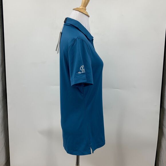 Under Armour Golf Polo Shirt Women M Fitted HeatGear The Country Club DC Ranch - Picture 4 of 14